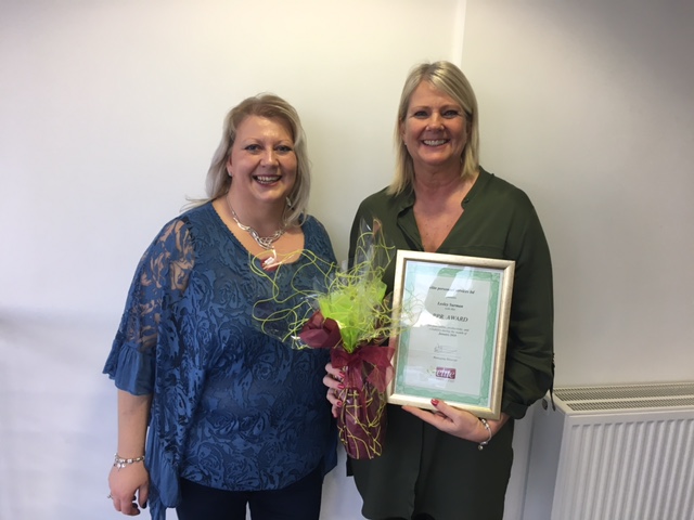 January 2018 PPR Award Winner – Lesley Surman