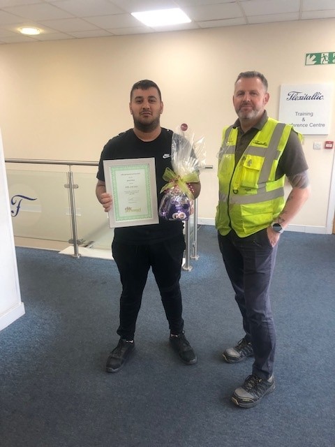 June 2022 Temporary Worker Award Winner – Jamal Dean