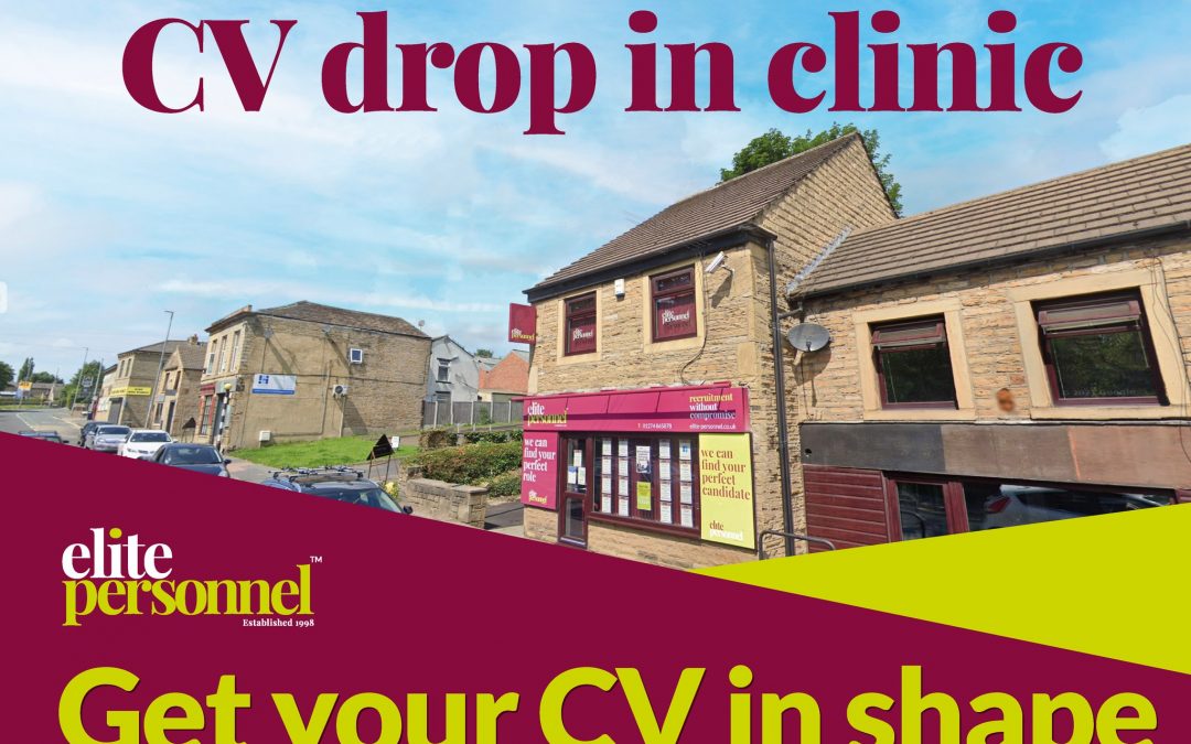 CV Drop in clinic Friday 14 October 2022