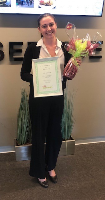 August 2023 Temporary Worker Award Winner – Victoria Boothby