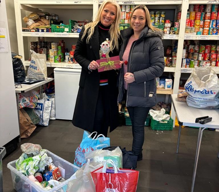 elite personnel services ltd supporting Cleckheaton Food Bank